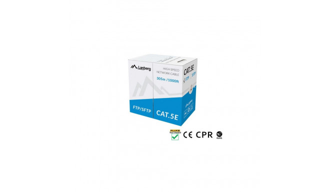 Network Cable - LANBERG FTP CAT.5E 305M