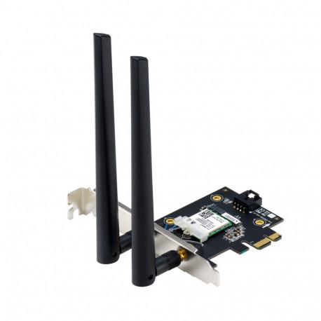 Network Card - ASUS PCE-BE6500 WiFi 7 PCIe 2.8 Gbps Bluetooth 5.4 WPA3