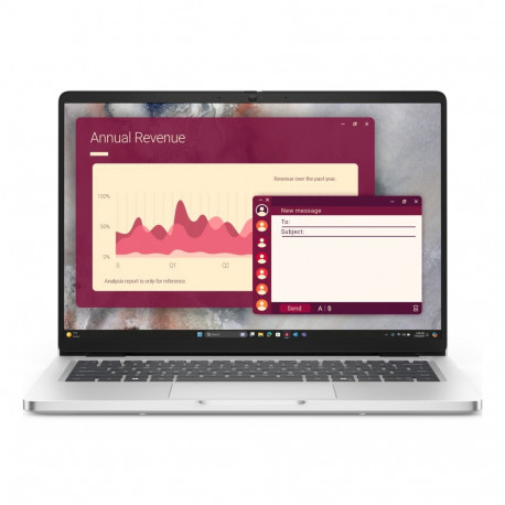 Laptop - Dell Pro 14 | Intel Core Ultra 5 | 16GB | 512GB SSD | 14.0" FHD+ | Wi-Fi+BT | Win11 Pro | B