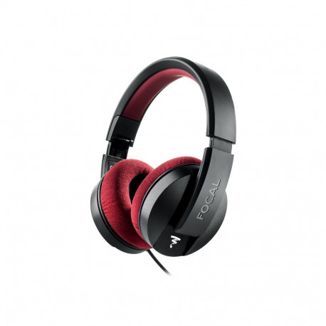 Headphones - Focal Listen Professional 5–22000 Hz, 32 Ω, Detachable Cable Red/Black