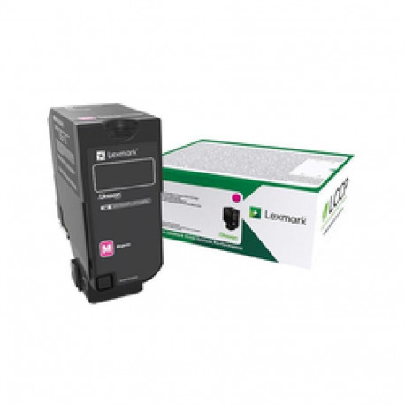 Toner Cartridge - Lexmark 75B20M0, Page Yield 9800-23700, Unison Toner Magenta