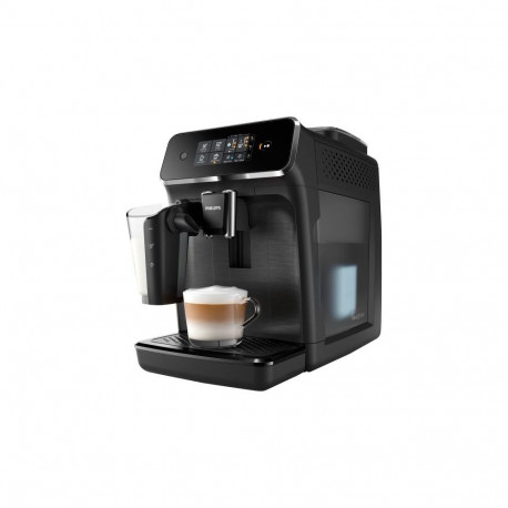 Coffee Machine - Philips EP2230 10 Latte Go, 15-Bar Pump, 1.7L Water Tank, Black