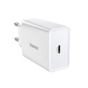 Baseus Speed Mini Quick Charger, USB-C, PD, 3A, 20W (white)