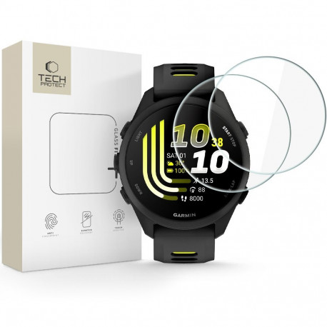 SZKŁO HARTOWANE TECH-PROTECT GLASS FIT+ 2-PACK GARMIN FORERUNNER 70 / 170 CLEAR