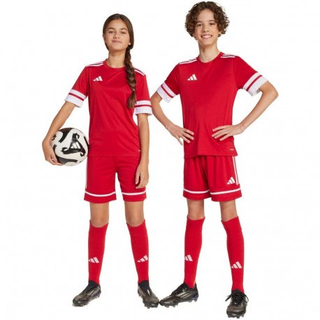 adidas laste lühikesed püksid Squadra 25 JN5456, punased