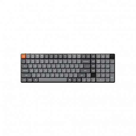 KEYCHRON juhtmevaba klaviatuur K17 MAX K17M-H3 RGB-taustvalgustusega, must