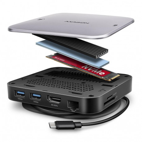 HMC-UFO USB-hub 9in1 10Gbps HDMI M.2 NVMe LA