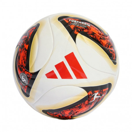 Adidas jalgpall Bundesliga 26/27 Torfabrik Competition KG6045, valge-oranž-kuldne
