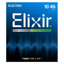 Elixir 19052 Optiweb Light - electric guitar strings (10–46)