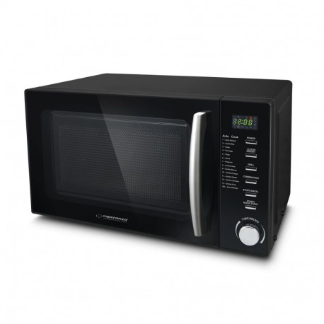 Esperanza kombineeritud mikrolaineahi EKO010 lauapinnale 20L 1200W, must