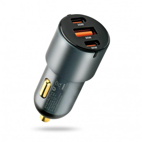 everActive autolaadija CC-40Q USB QC3.0 + 2x USB-C PD 60W