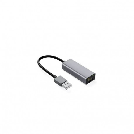 IBox IAARJ Aluminum RJ45 to USB Type-A adapter 10/100/1000 Mb/s