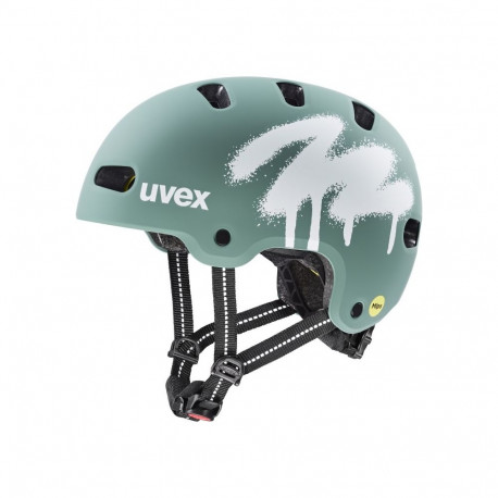 UVEX Kid 4 Style MIPS kids’ cycling helmet, green