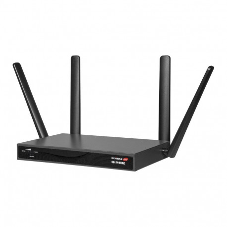 Edimax traadita ruuter 4G-7449AC kaheribaline (2.4GHz/5GHz), must