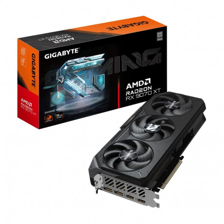 GIGABYTE Radeon RX 9070 XT GAMING 16G Graphics Card - 16GB GDDR6, 256bit, PCI-E 5.0, 2970 MHz Core C