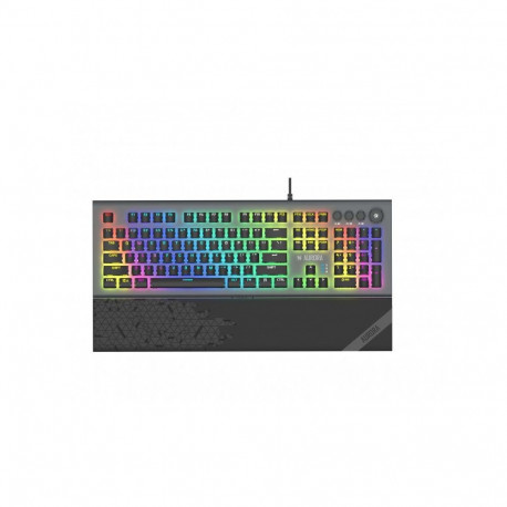 iBox AURORA K-5 keyboard Gaming USB QWERTY English Black
