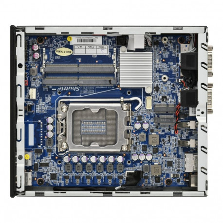 Shuttle Slim PC DH770 , S1700, 2x HDMI, 2x DP , 2x 2.5G LAN, 2x COM, 8x USB, 1x 2.5", 2x M.2, 24/7 p