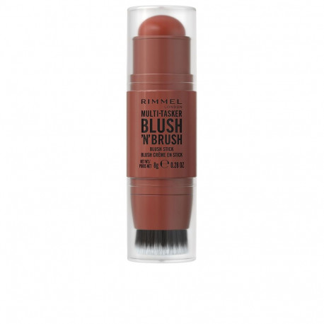 RIMMEL LONDON MULTI-TASKER BLUSH 'N' BRUSH stick #350-Roased Peach 8 gr