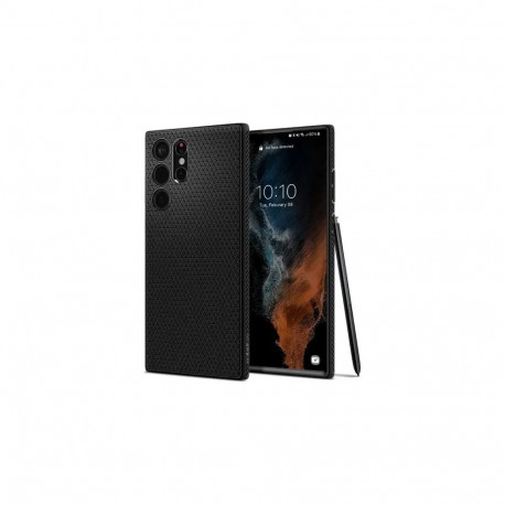 Case SPIGEN Liquid Air ACS03915 for Samsung Galaxy S22 Ultra - Matte Black