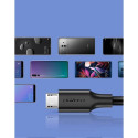 UGREEN US289 data transfer and charging cable | USB-A to Micro USB | 12W | 2m | black