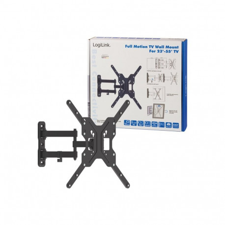 Logilink BP0016 TV Wall mount, 23"-55", tilt +15°-15°,swievel +-90°, 395mm | Logilink