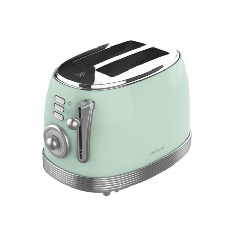Cecotec Toaster | Toast&Taste 800 Vintage | Power 850 W | Number of slots 2 | Housing material Stain