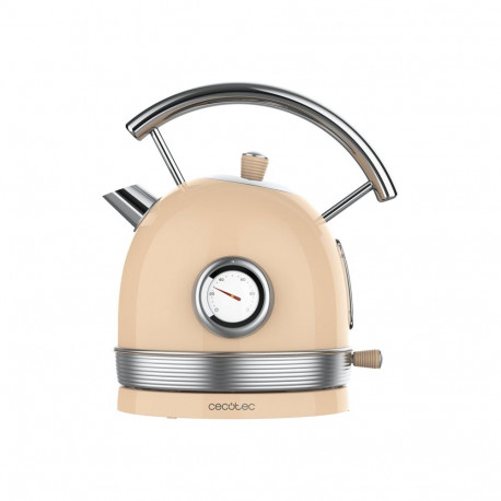 Cecotec veekeetja ThermoSense 420 Vintage 2200W 1.8L elektriline roostevaba teras 360° pöörlev alus,