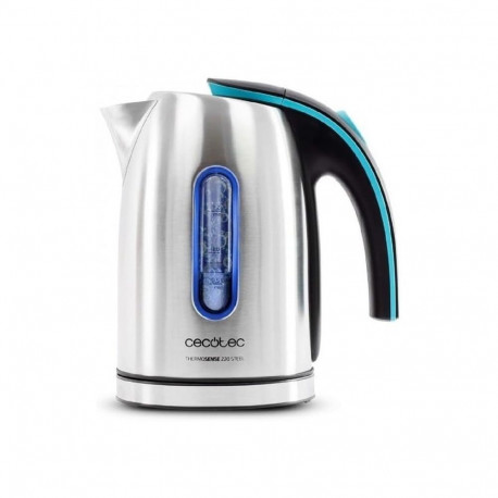 Cecotec Kettle | ThermoSense 220 Steel | Electric | 1630 W | 1.2 L | Stainless Steel | 360° rotation