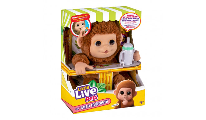 LITTLE LIVE PETS interactive plush Monkey