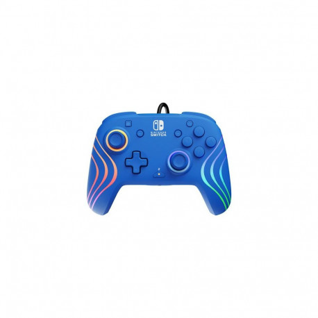 PDP Afterglow Wave Blue USB Gamepad Analogue / Digital Nintendo Switch, Nintendo Switch OLED