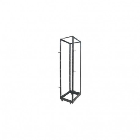 Intellinet 19" Network Rack - Open Frame (4-Post), 45U, Black, Flatpack, Max 360kg