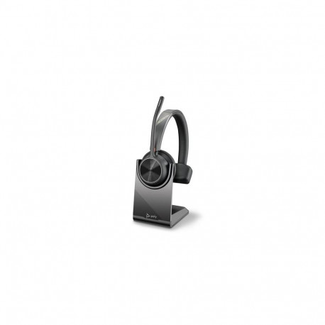HP Poly Voyager 4310 UC Monaural Headset +BT700 USB-A Adapter +Charging Stand