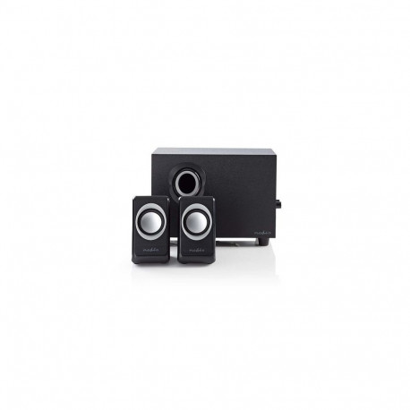 Nedis CSPR10021BK speaker set 16 W PC Black 2.1 channels