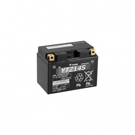 Yuasa YTZ14S vehicle battery AGM (Absorbed Glass Mat) 11.8 Ah 12 V 230 A Motorcycle