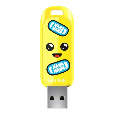 "STICK Sandisk Fortnite Peely USB 3.2 Gen1 256GB 130MBs"