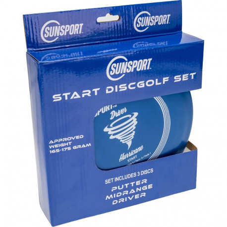 Sunsport discgolfi stardikomplekt, 3 tk