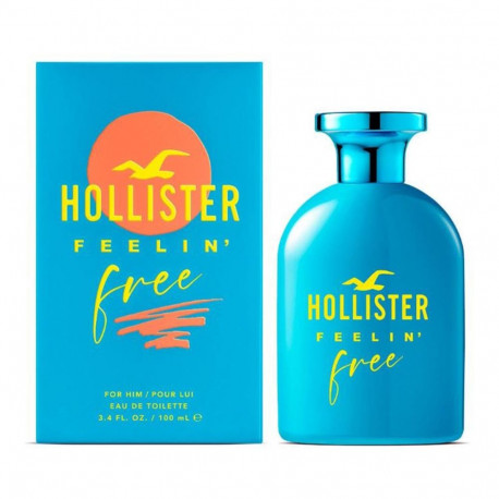 HOLLISTER FEELIN FREE EAU DE TOILETTE FOR HIM 100ML VAPORIZADOR