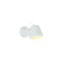 LUMINAIRE WALL E27 WHITE