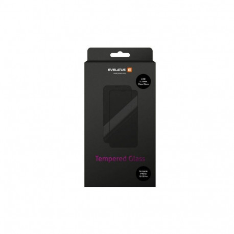 Evelatus Apple iPhone 12/12 Pro 0.33 Flat Clear Glass Japan Glue Anti-Static