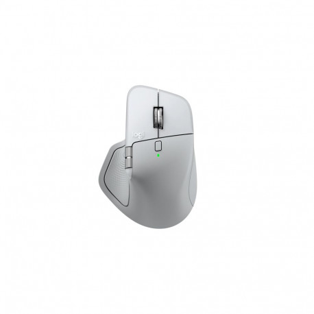 Logitech MX Master 4 for MAC Wireless Mouse RF Wireless + Bluetooth, 8000 DPI, White Silver