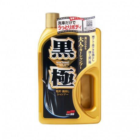 Autošampoon kõrgläige Kiwami Dark pesušvammiga Soft99 750ml