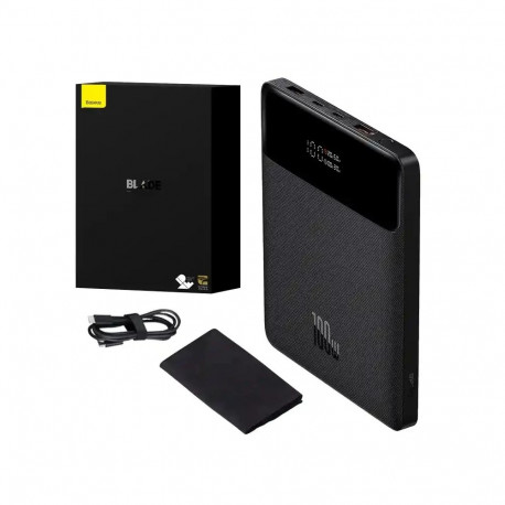 Power Bank - Baseus Blade Ultra-Thin 20000 mAh 100W Black