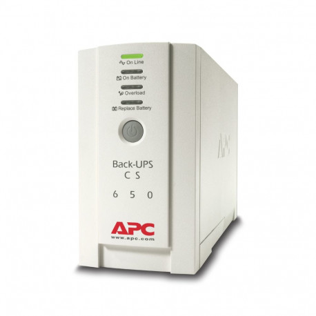 Uninterruptible Power Supply - APC Back-UPS 650EI 650VA With 4 AC Outlets Black