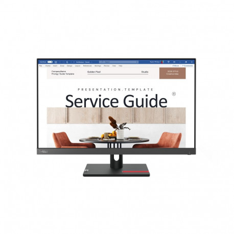 Monitor - Lenovo S24i-30 23.8" Full HD IPS 6ms HDMI Black