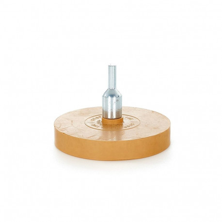 Geko Rubber Disc for Glue Removal G78907, 90mm, 6mm, with Adapter, Type 1