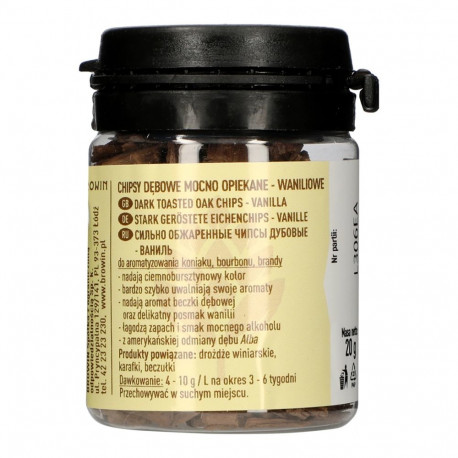Browin Tamme laastud MODEL 405040, 20 g, aroom: konjak, burboon, brändi