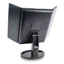 Rio 24 LED Touch Dimmable Makeup Mirror, Black
