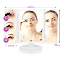 Rio Full Size Folding Mirror White