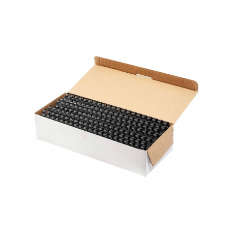 Binding comb 16mm 145sheets FOROFIS black 100pcs plastic