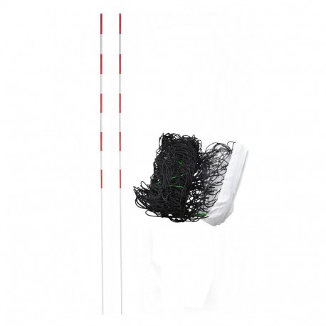 Siatka do siatkówki z antenkami Netex 9,5 m x 1 m czarna SI0007